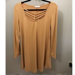 Yellow Long Sleeve Dress (Nw/oT)